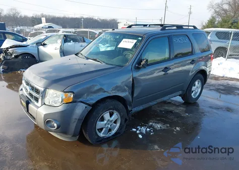 2011 Ford Escape Xlt Automatic from USA, damaged, VIN 1FMCU0D76BKB86803